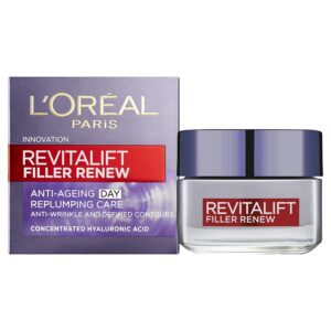 l'oreal paris, revitalift filler, anti ageing, cream, for face, 50 ml