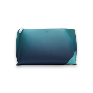 la mer, textile makeup bag