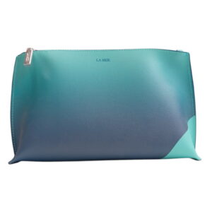 la mer, textile makeup bag