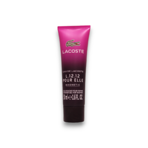 lacoste, eau de lacoste l.12.12 magnetic, cleansing, shower gel, for all skin types, 50 ml