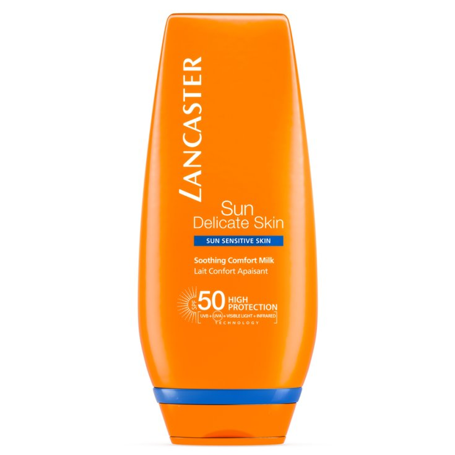 lancaster, sun, soothing, sunscreen lotion, spf 50, 125 ml lancaster, sun, soothing, sunscreen lotion, spf 50, 125 ml