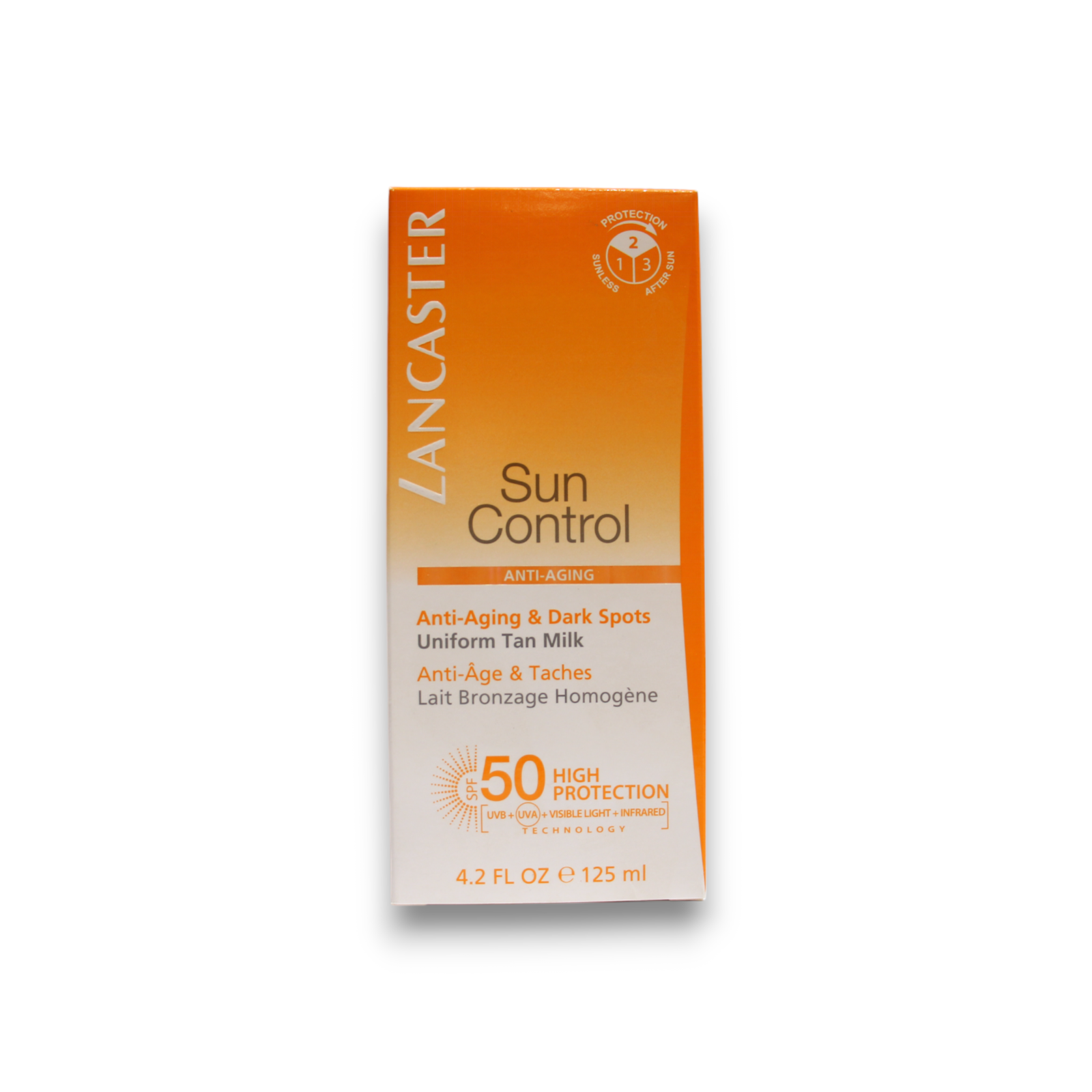 lancaster, sun control, anti wrinkle, sunscreen lotion, spf 50, 125 ml *tester lancaster, sun control, anti wrinkle, sunscreen lotion, spf 50, 125 ml *tester