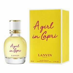 lanvin, a girl in capri, eau de toilette, for women, 50 ml