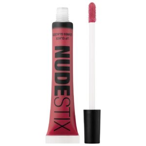 nudestix, lip glace, liquid lipstick, 06, nude, 10 ml