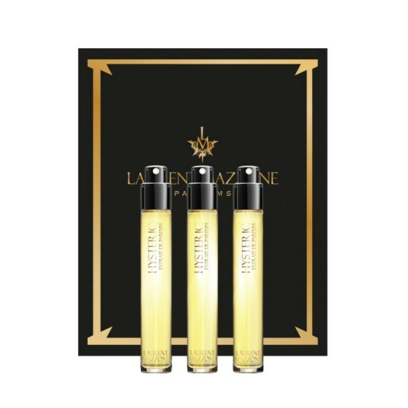 set, laurent mazzone, hysteric, extrait de parfum, unisex, 3 pcs, 15 ml *tester set, laurent mazzone, hysteric, extrait de parfum, unisex, 3 pcs, 15 ml *tester