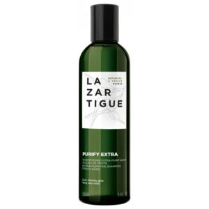 lazartigue, purify extra, vegan, hair shampoo, for extra purification, 250 ml