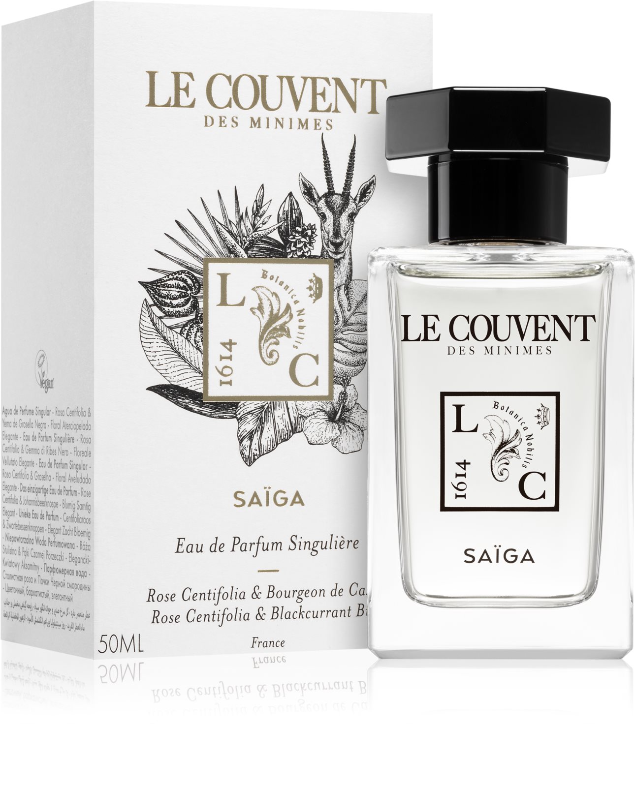 le couvent maison de parfum, singulieres saiga, eau de parfum, unisex, 50 ml le couvent maison de parfum, singulieres saiga, eau de parfum, unisex, 50 ml