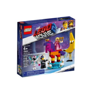 lego, the lego movie 2, introducing queen watevra wa`nabi, construction set, 70824, for girls, 6+ years, 115 pcs