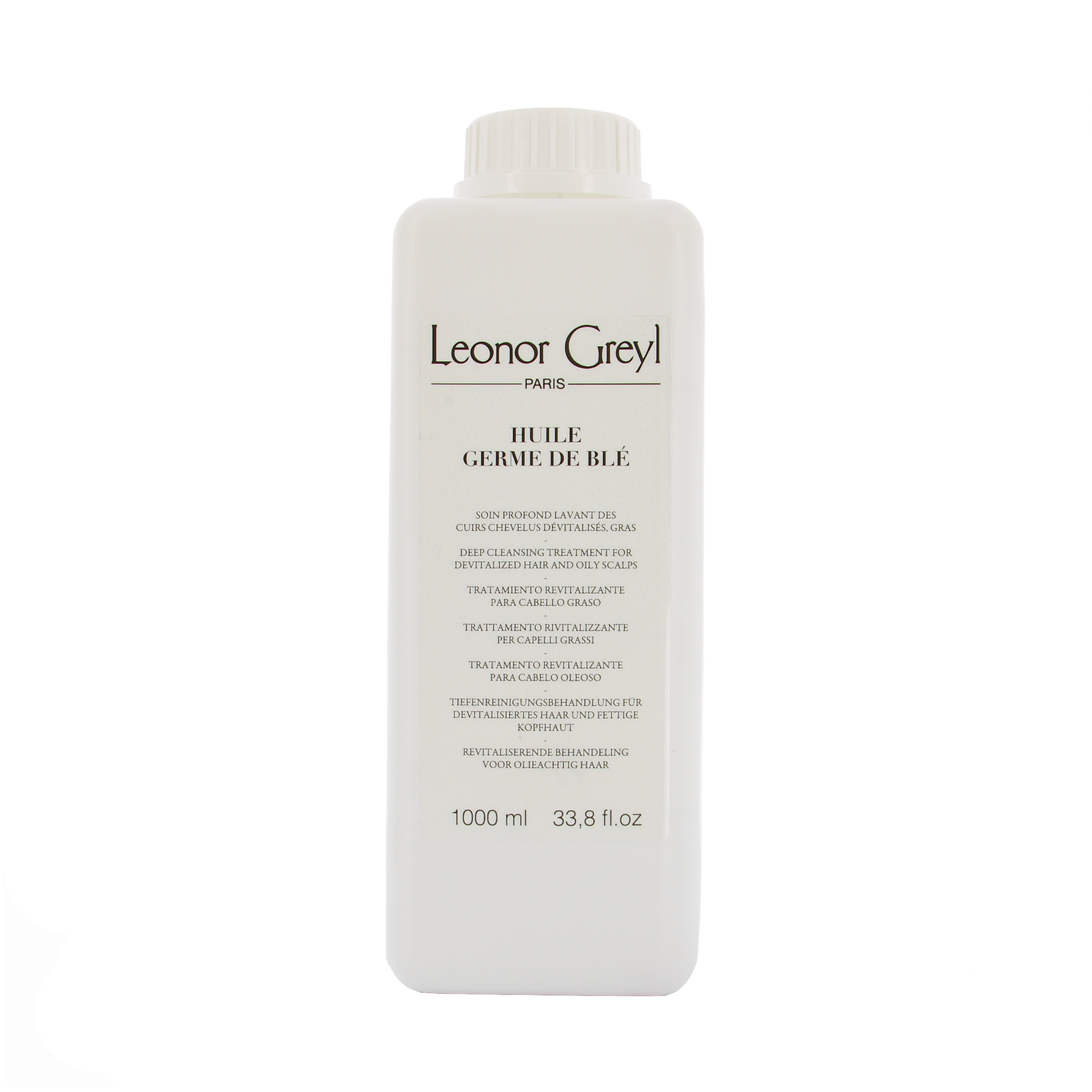 leonor greyl, huile germe de ble, leave in scalp treatment lotion, for cleansing, 1000 ml leonor greyl, huile germe de ble, leave in scalp treatment lotion, for cleansing, 1000 ml