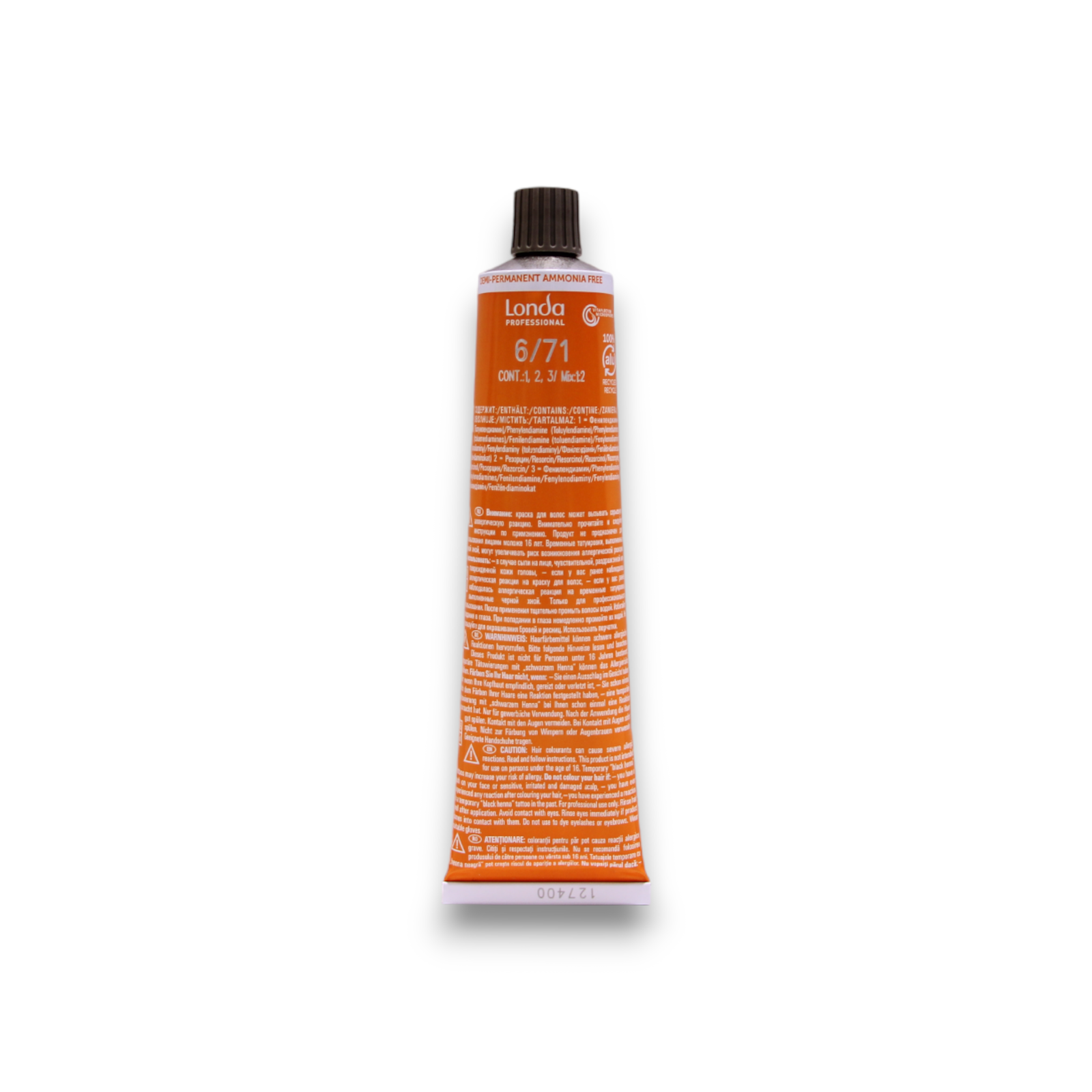 londa professional, londacolor, ammonia free, demi permanent hair dye, 6/71 , 60 ml londa professional, londacolor, ammonia free, demi permanent hair dye, 6/71 , 60 ml