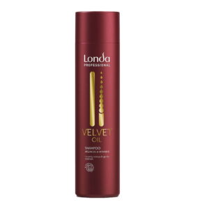 londa professional, velvet oil, argan oil & vitamin e, hair shampoo, for repairing, 250 ml