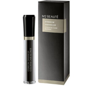 m2 beaute, eyebrow enhancer color & care, vegan, growth, eyebrow gel, blonde, 6 ml