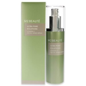 m2 beaute, ultra pure solutions, vitamin c, hydrating, mist spray, for face, 75 ml