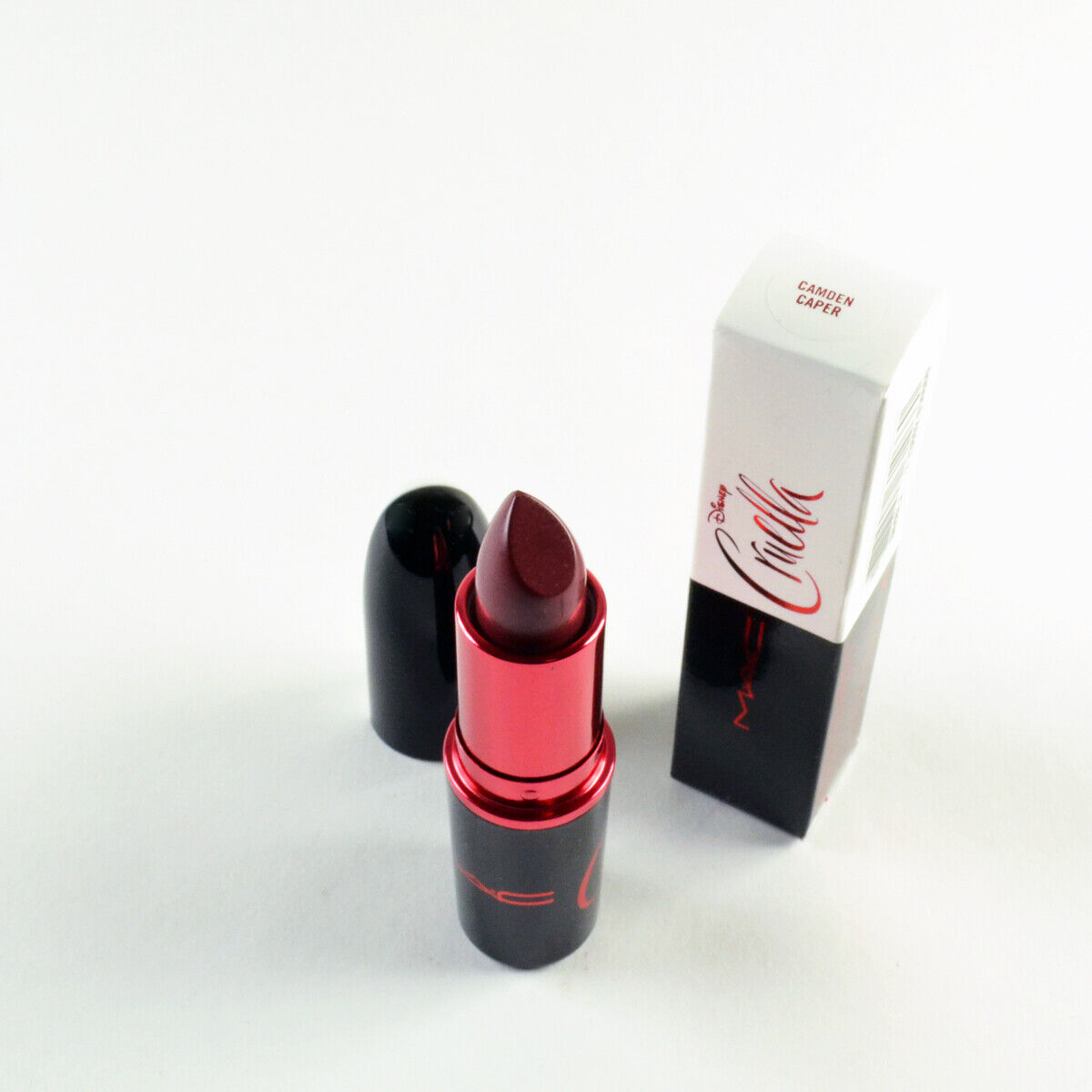 mac, disney cruella, matte cream, cream lipstick, camden caper, 3 g mac, disney cruella, matte cream, cream lipstick, camden caper, 3 g