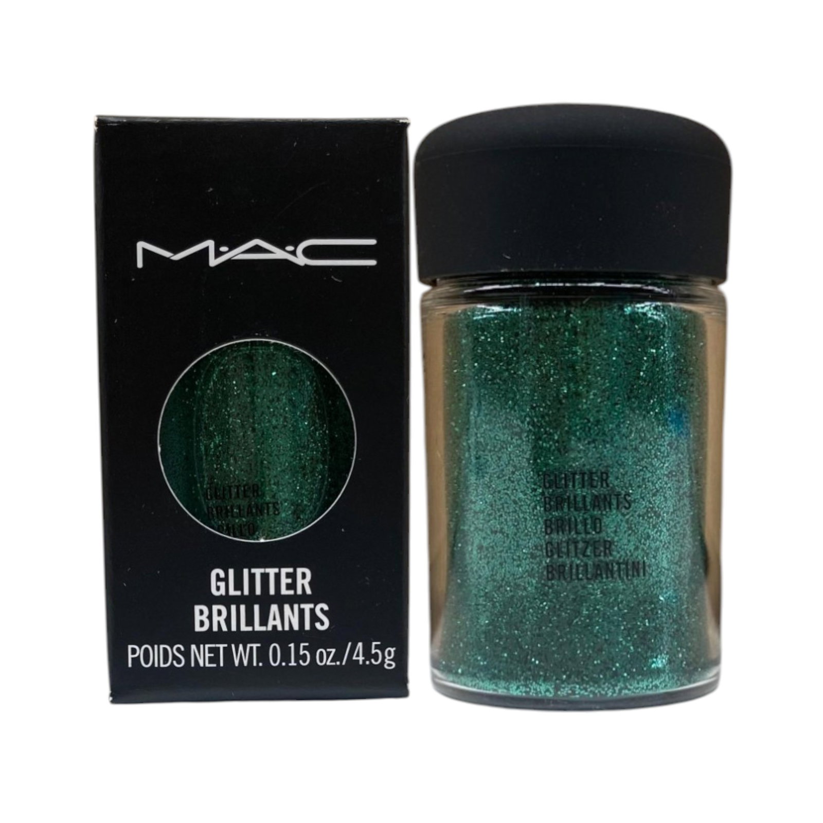mac, pigment, loose glitter eyeshadow, green, 4.5 g mac, pigment, loose glitter eyeshadow, green, 4.5 g