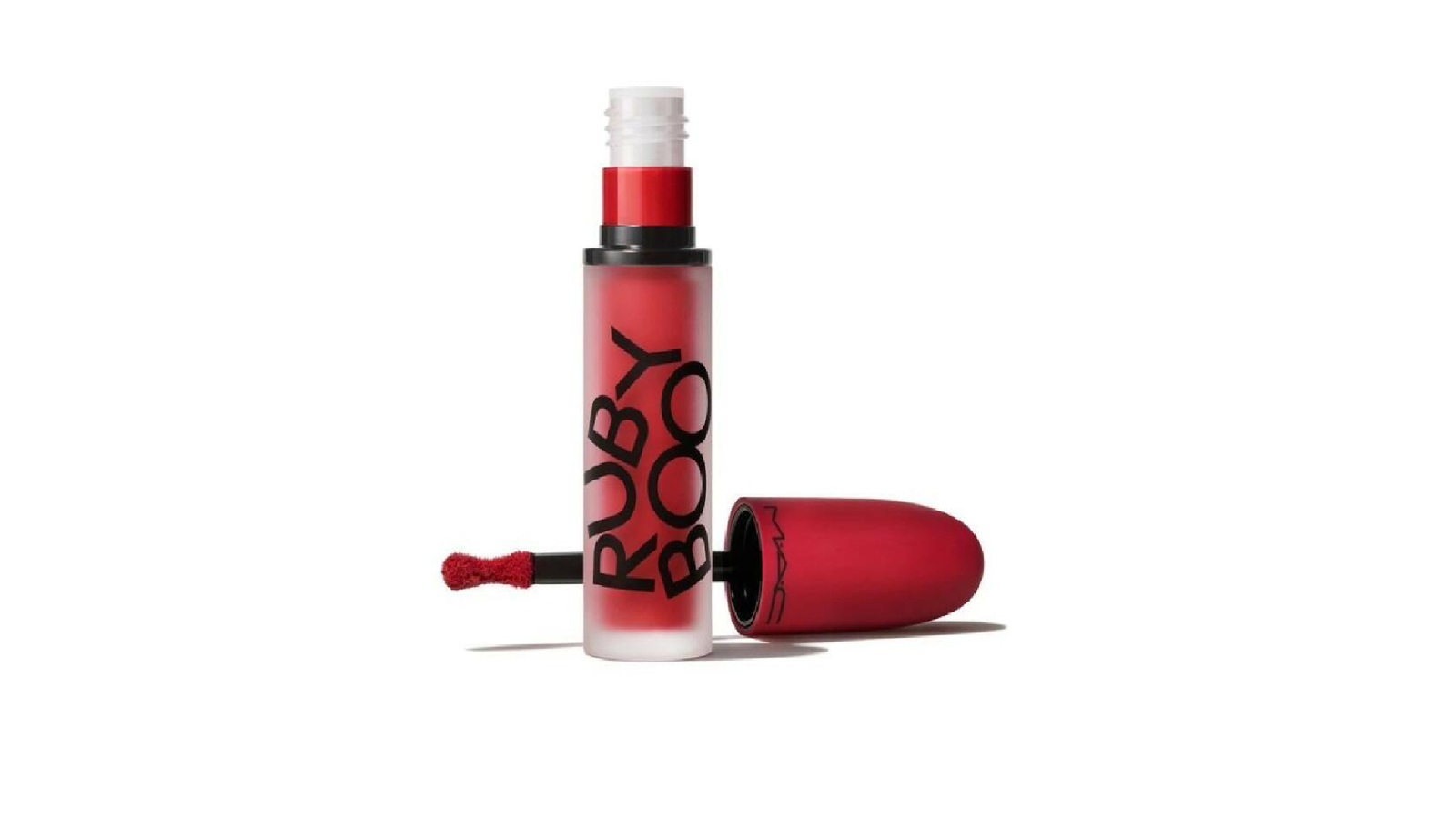 mac, powder kiss, matte, liquid lipstick, ruby boo red, 5 ml mac, powder kiss, matte, liquid lipstick, ruby boo red, 5 ml