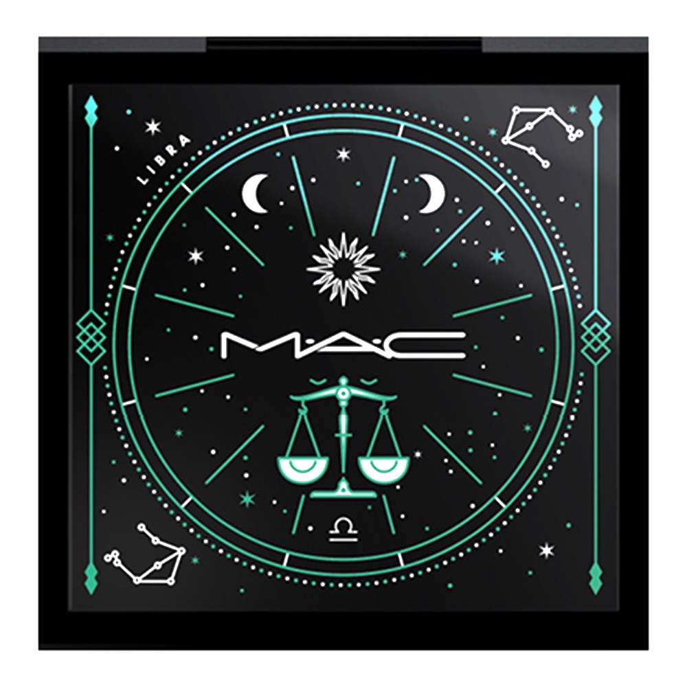 mac, pro colour, empty plastic makeup palette, libra, with 4 slots mac, pro colour, empty plastic makeup palette, libra, with 4 slots