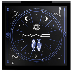 mac, pro colour, empty plastic makeup palette, pisces, with 4 slots