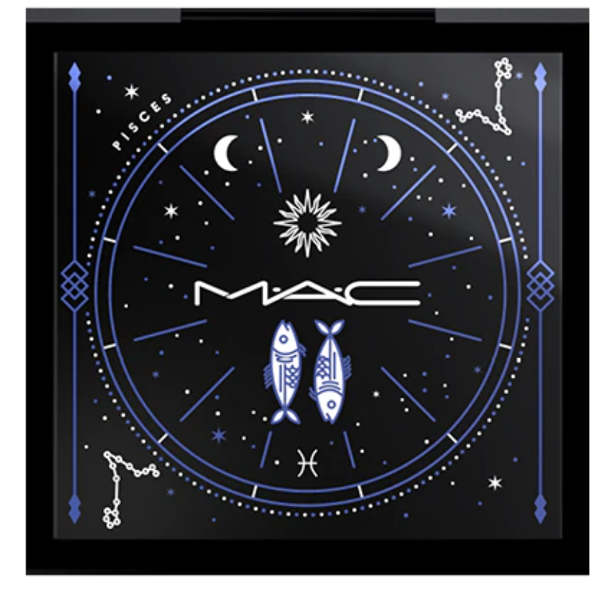 mac, pro colour, empty plastic makeup palette, pisces, with 4 slots mac, pro colour, empty plastic makeup palette, pisces, with 4 slots