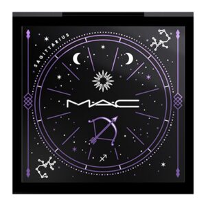 mac, pro colour, empty plastic makeup palette, sagittarius, with 4 slots