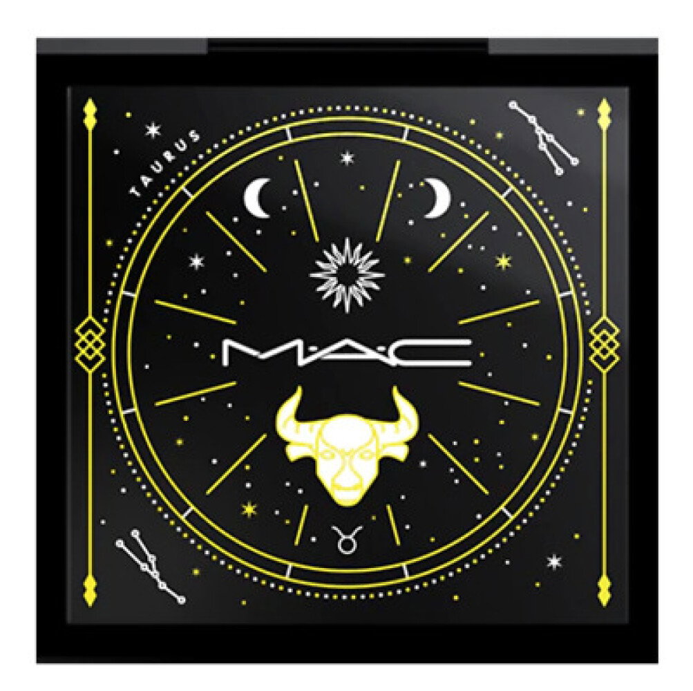 mac, pro colour, empty plastic makeup palette, taurus, with 4 slots mac, pro colour, empty plastic makeup palette, taurus, with 4 slots