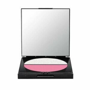 mac, fortune duo, eyeshadow powder, platinum shadow/lotus pink, 2.5 g