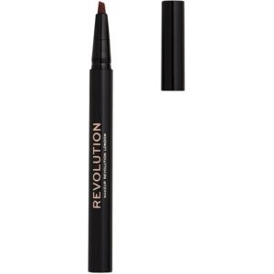makeup revolution, bushy brow, eyebrow cream pencil, dark brown, 0.5 ml