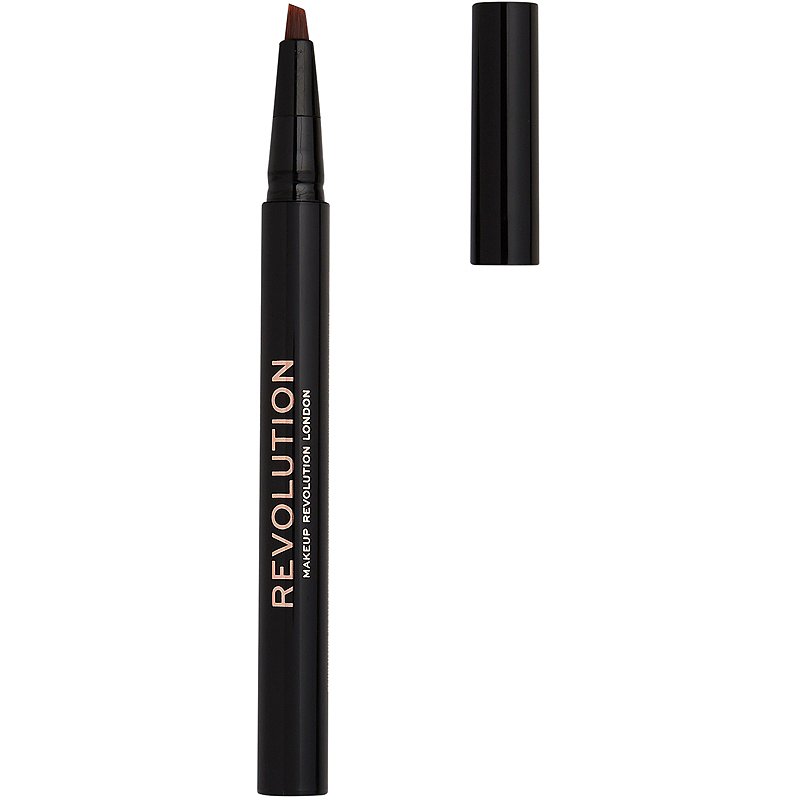 makeup revolution, bushy brow, eyebrow cream pencil, dark brown, 0.5 ml makeup revolution, bushy brow, eyebrow cream pencil, dark brown, 0.5 ml