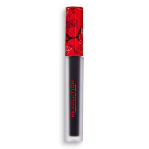 makeup revolution, creme, liquid lipstick, nightmare, 2.2 g