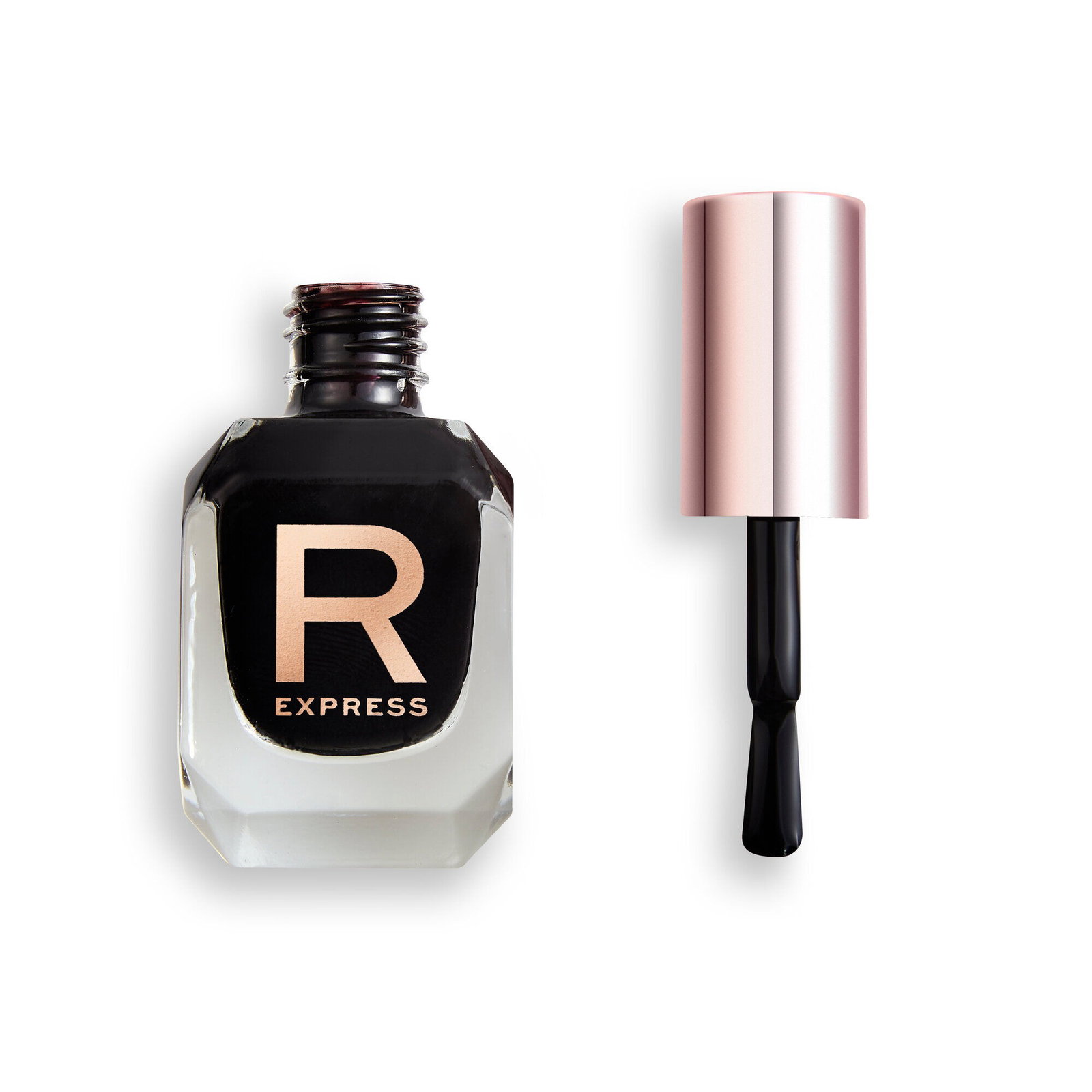 makeup revolution, express, nail polish, midnight black, 10 ml makeup revolution, express, nail polish, midnight black, 10 ml