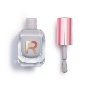 makeup revolution, express, nail polish, uniform grey, 10 ml