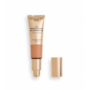 makeup revolution, pro cc perfecting, cream foundation, f9, spf 30, 26 ml