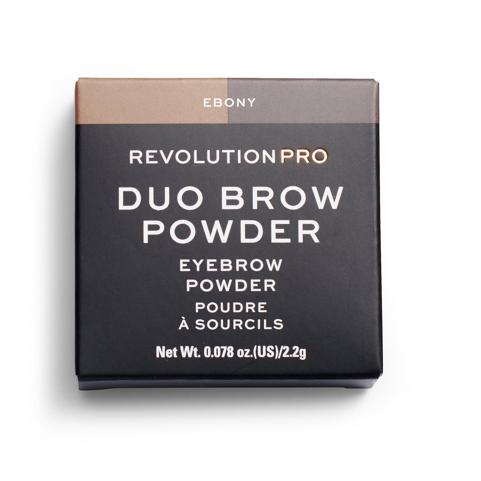 makeup revolution, revolution pro, vegan, eyebrow powder, ebony, 2.2 g makeup revolution, revolution pro, vegan, eyebrow powder, ebony, 2.2 g