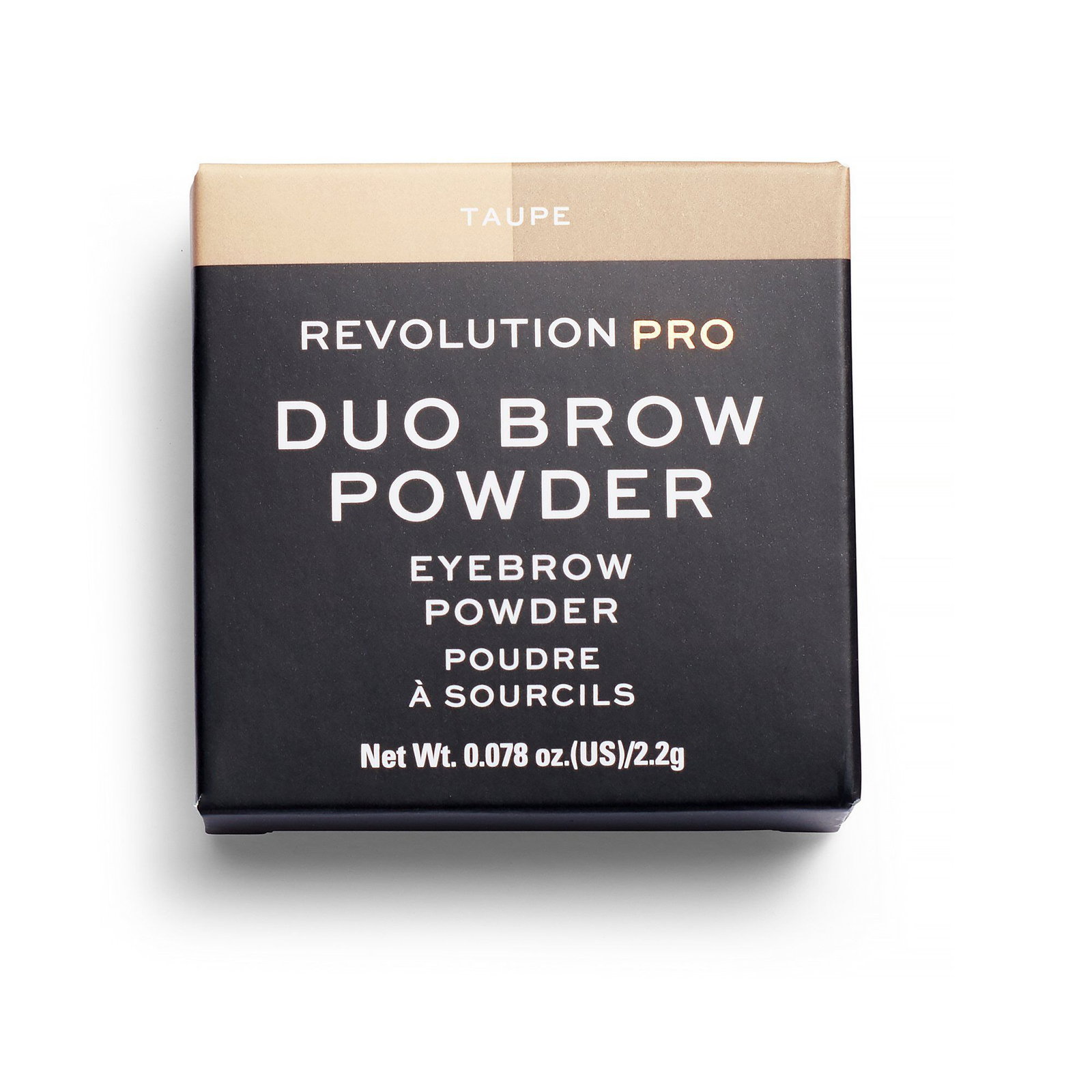 makeup revolution, revolution pro, vegan, eyebrow powder, taupe, 2.2 g makeup revolution, revolution pro, vegan, eyebrow powder, taupe, 2.2 g