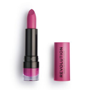 makeup revolution, revolution, vegan, matte, cream lipstick, 145, vixen, 3 g