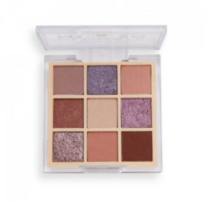 makeup revolution, ultimate nudes, eyeshadow palette, light, 9 shades, 8.1 g