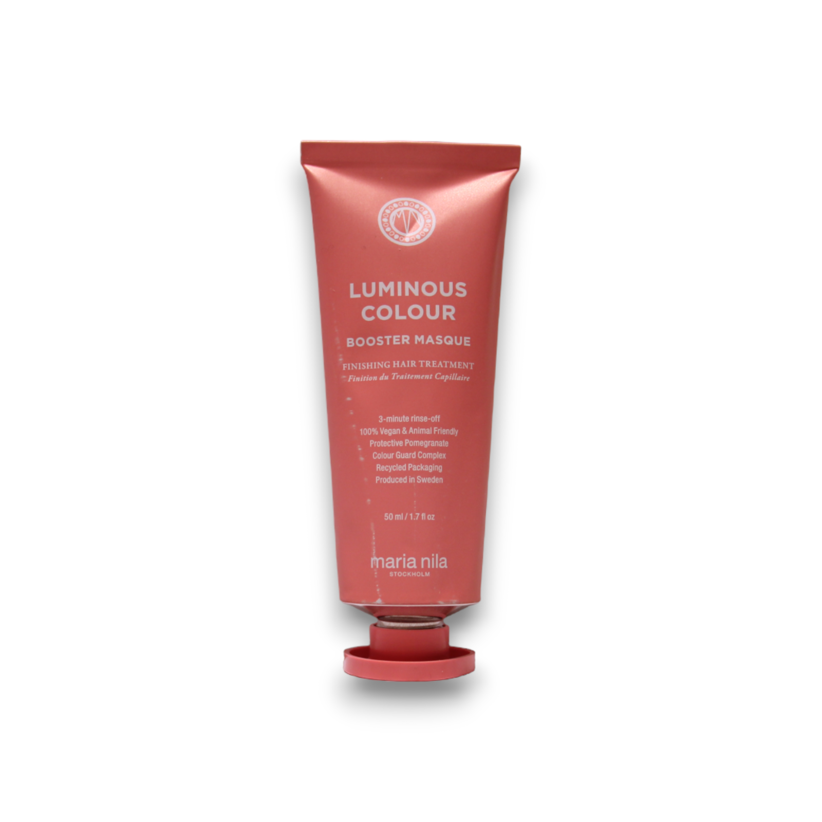 maria nila, luminous colour, pomegranate extract, hair treatment cream mask, for nourishing, 50 ml maria nila, luminous colour, pomegranate extract, hair treatment cream mask, for nourishing, 50 ml