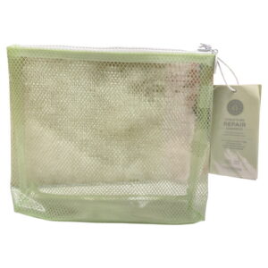 maria nila, structure repair, hair accessories plastic bag, green