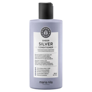 maria nila, sheer silver, hair conditioner, for colour protection, 300 ml
