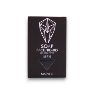 masveri, masveri, paraben free, grooming soap bar, for cleansing, face & beard, g 100