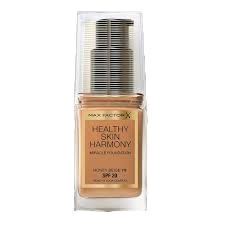 max factor, healthy skin harmony, liquid foundation, 79, honey beige, spf 20, 30 ml