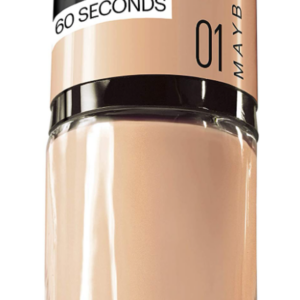 maybelline, color show 60 seconds, nail polish, nr. 1, go bare, 7 ml
