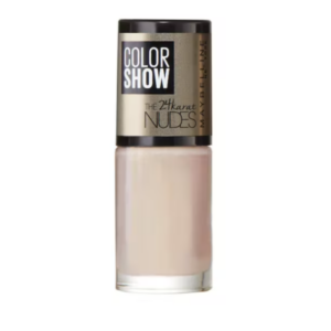 maybelline, color show the 24 karat nudes, nail polish, nr. 475, diamond silk, 7 ml