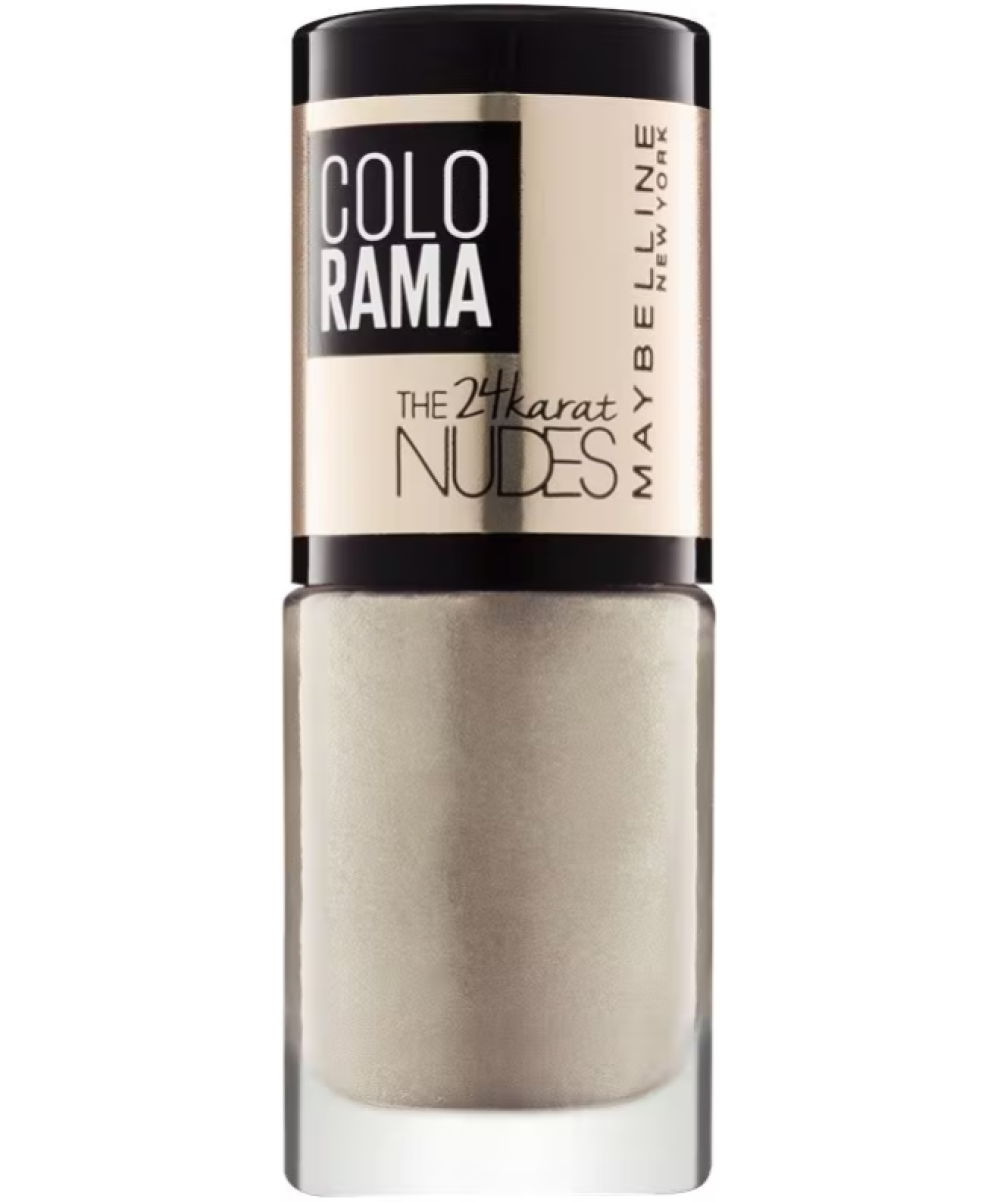 maybelline, color show the 24 karat nudes, nail polish, nr. 476, shimmer & chic, 7 ml maybelline, color show the 24 karat nudes, nail polish, nr. 476, shimmer & chic, 7 ml