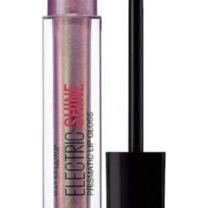 maybelline, electrio shine prismatic, lip gloss, 155, moonlit metal, 5 ml