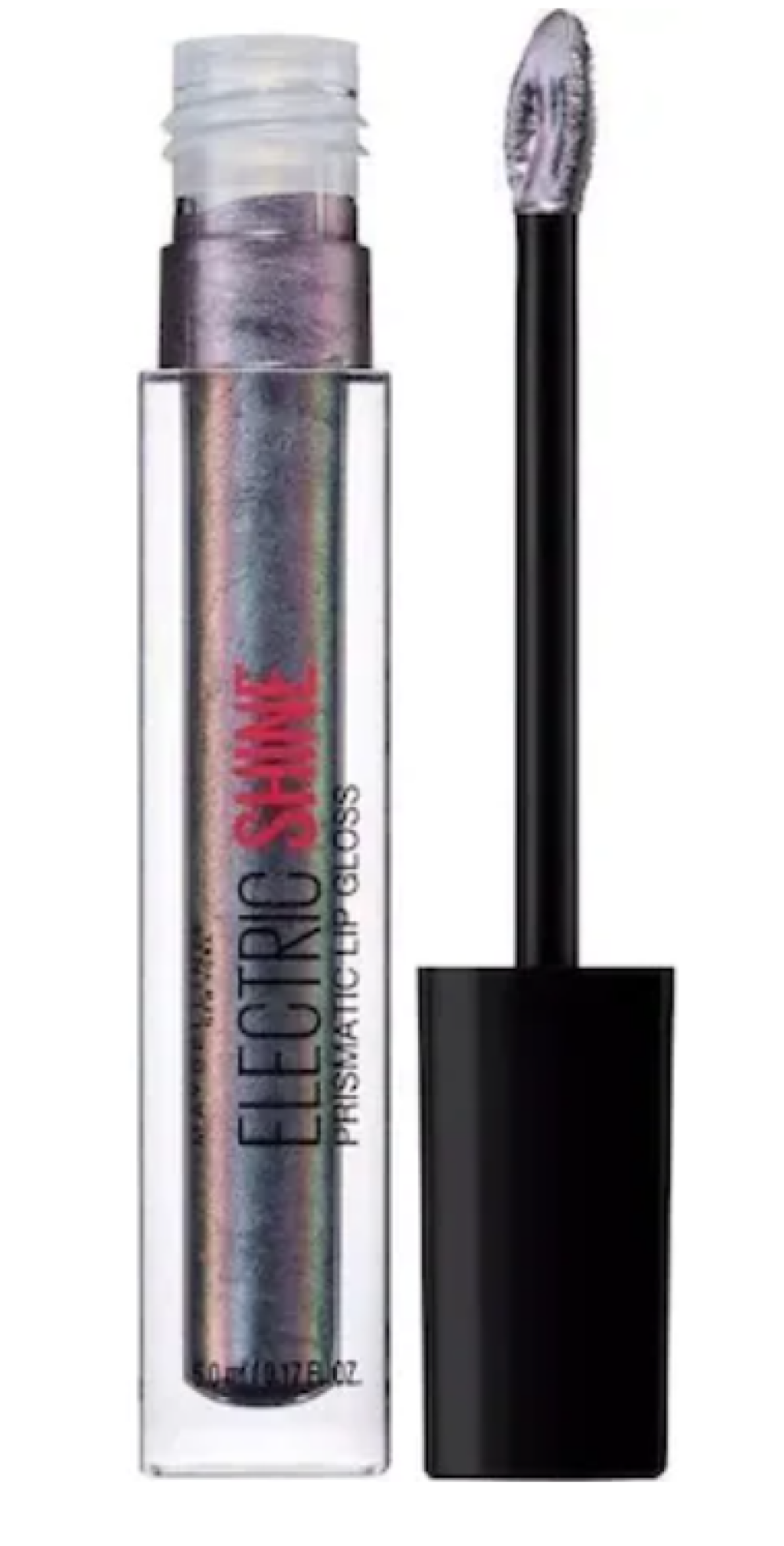 maybelline, electrio shine prismatic, lip gloss, 160, midnight prism, 5 ml maybelline, electrio shine prismatic, lip gloss, 160, midnight prism, 5 ml