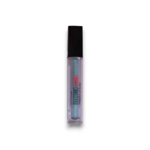 maybelline, electrio shine prismatic, lip gloss, 165, electric blue, 5 ml