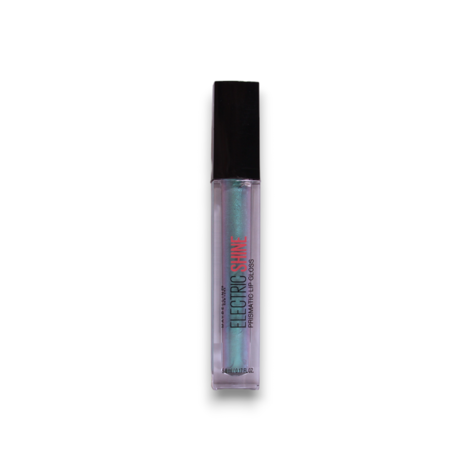 maybelline, electrio shine prismatic, lip gloss, 165, electric blue, 5 ml maybelline, electrio shine prismatic, lip gloss, 165, electric blue, 5 ml