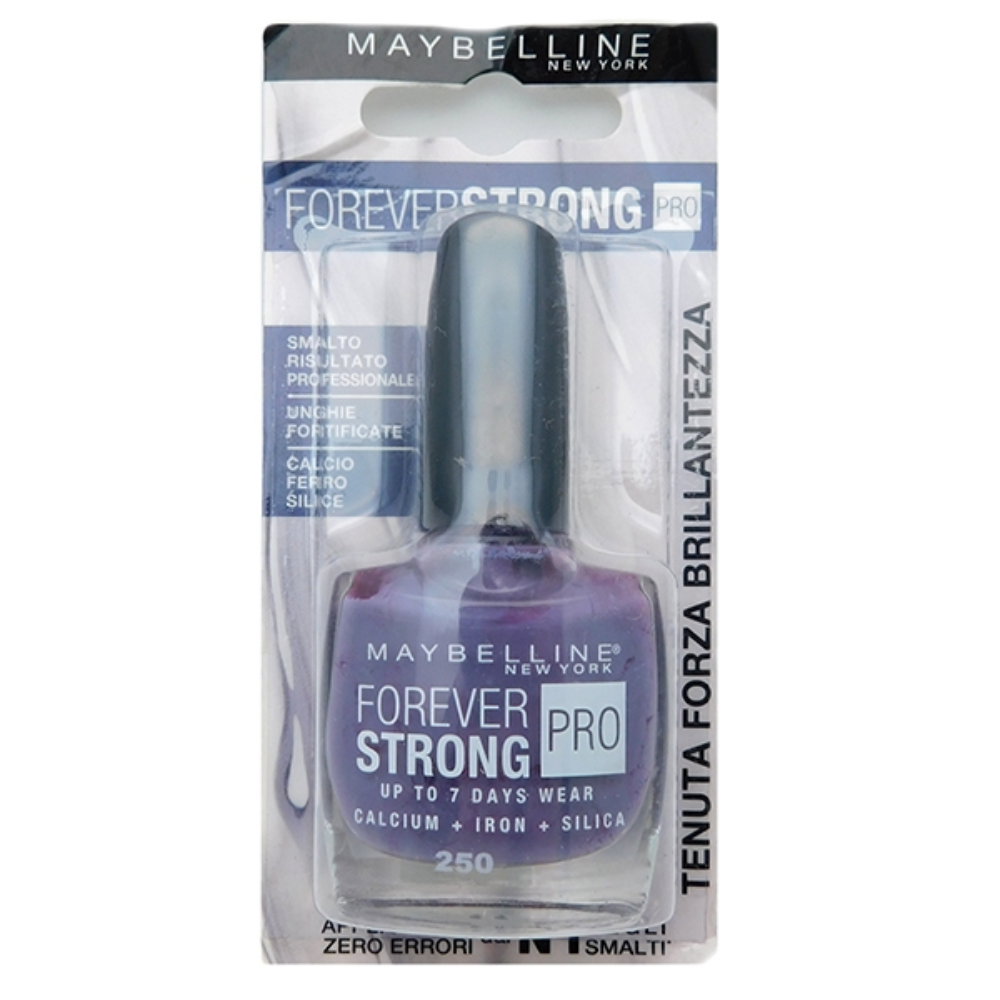 maybelline, forever strong pro up to 7 days wear, nail polish, 250, 10 ml maybelline, forever strong pro up to 7 days wear, nail polish, 250, 10 ml