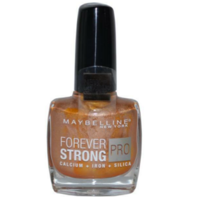 maybelline, forever strong pro up to 7 days wear, nail polish, nr. 830, metallic bronze, 10 ml